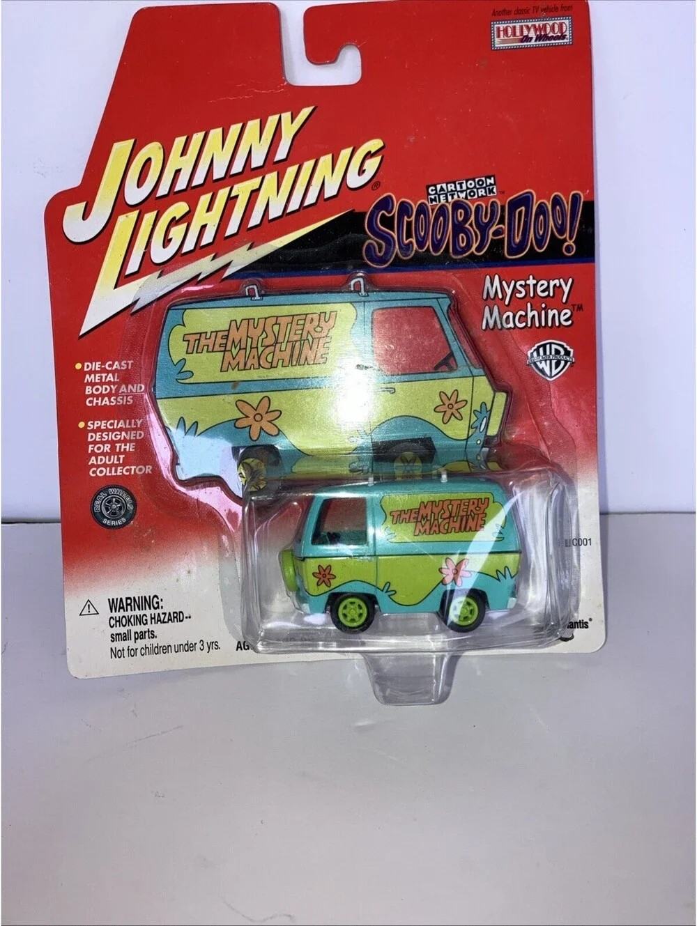 VTG 2001 Johnny Lightning Scooby Doo The Mystery Machine Van Cartoon Network NEW